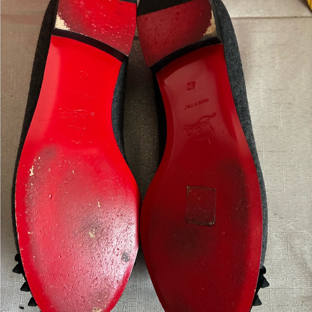Christian Louboutin Spike Logo Loafers - Picture 6 of 7